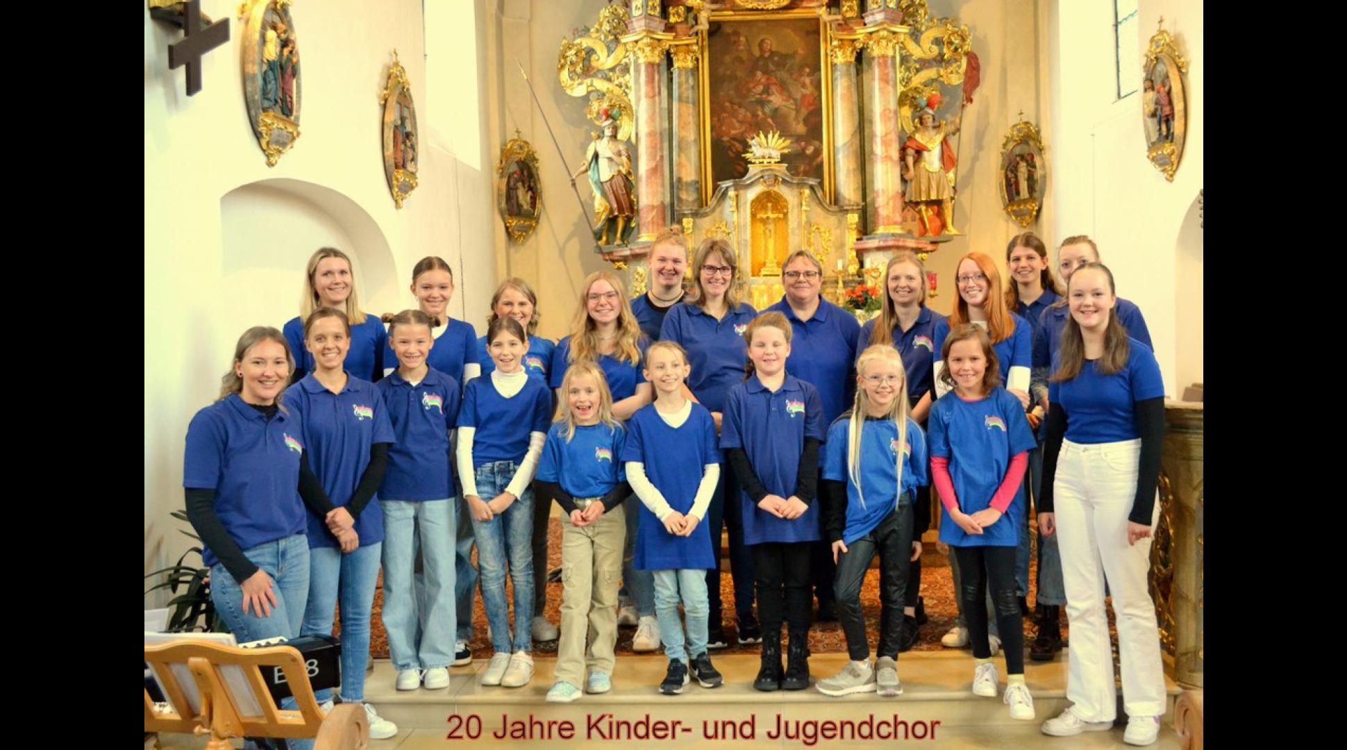 20 Jahre Kinder und Jugendchor Kirchenpingarten