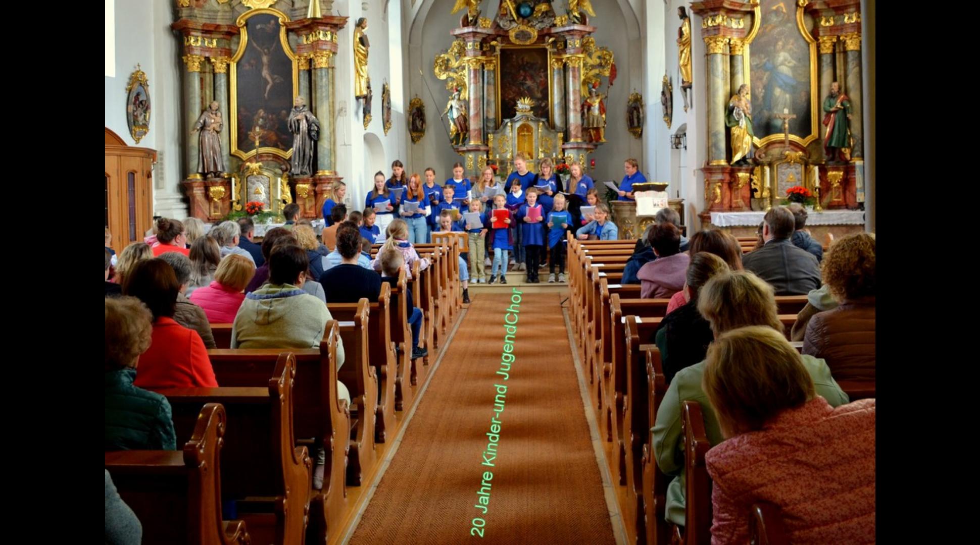 20 Jahre Kinder und Jugendchor Kirchenpingarten